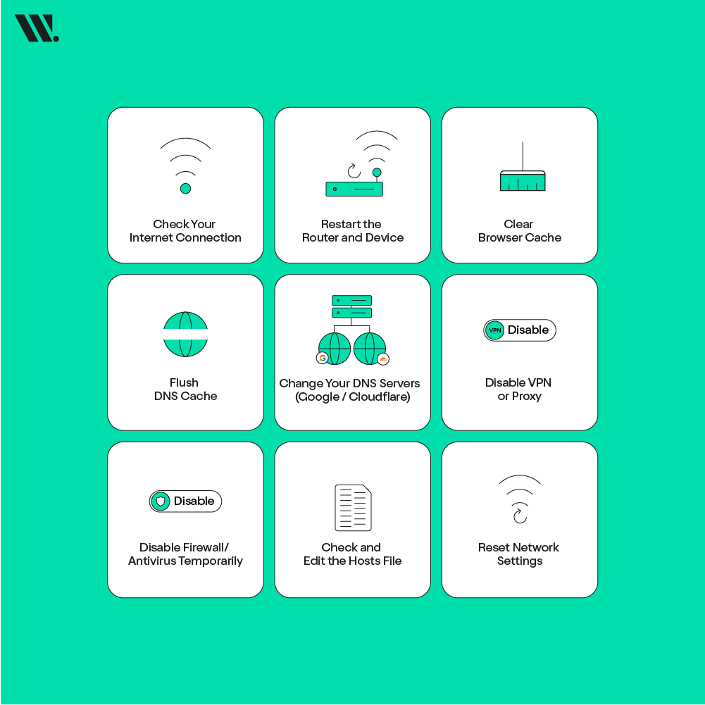 How to Fix ERR_NAME_NOT_RESOLVED